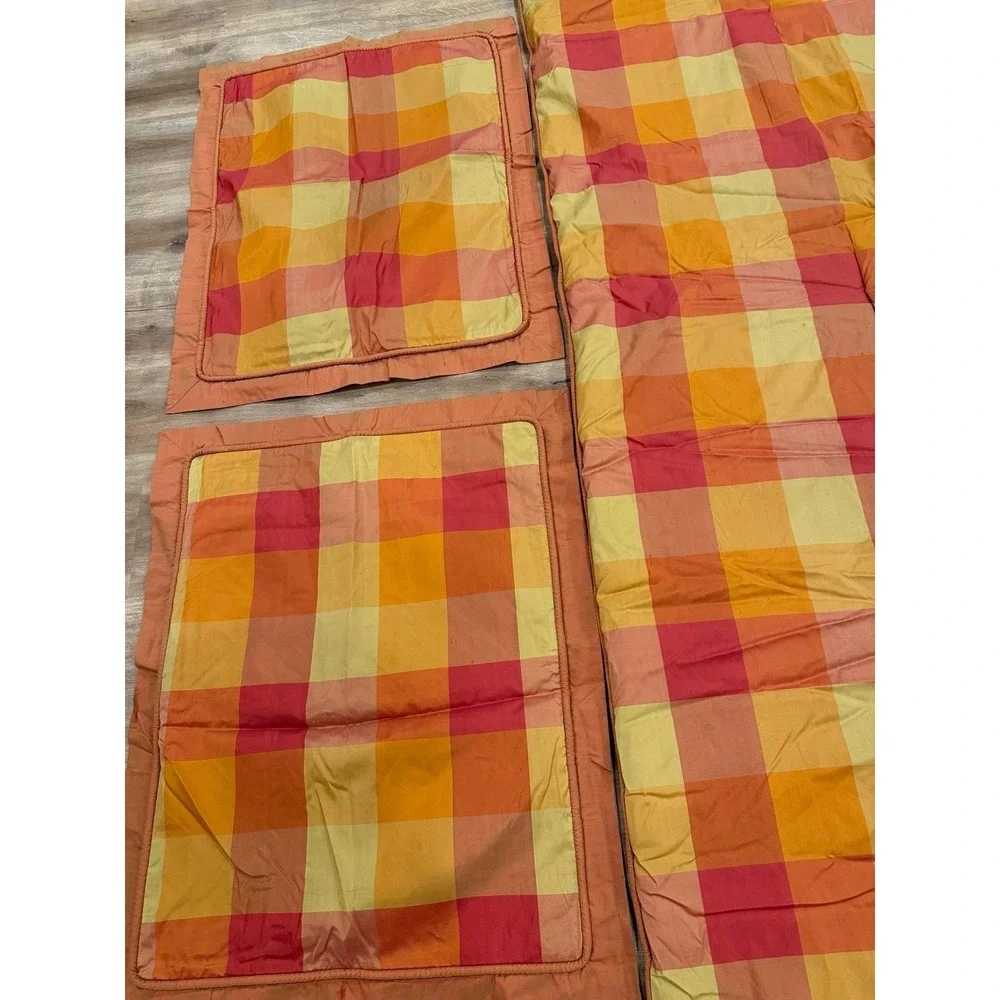 Pacific Coast Queen Silk Comforter, Bed Skirt and Shams